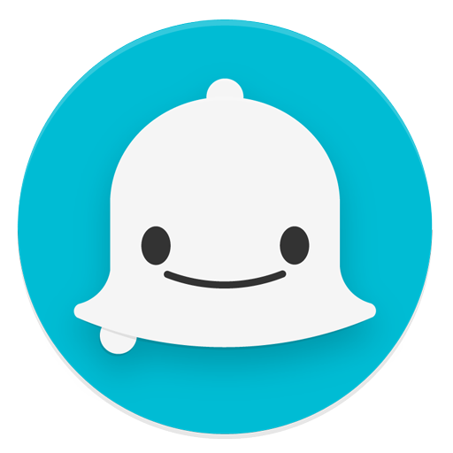 Thinkerbell App Icon, a smiling bell